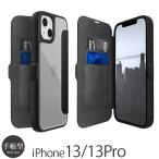 iPhone 13 / iPhone13 Pro ケース 手帳型 レザー 耐衝撃 背面 クリア RAPTIC Urban Folio アイフォン ブランド スマホ case