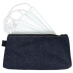 手作りデニムポーチ