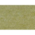 ジオラマタックシート レンガ カーキ 1/12 5枚組