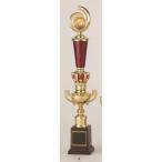[T377A/K-2] Trophy | 1 шт. стойка | наконечник. полимер производства медаль | высота 55cm