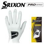 ダンロップ SRIXON スリクソン ゴルフグローブ 左手用 GGG-S027 ツアープロ使用モデル 高級天然皮革(エチオピアシープ) メンズ対応 (メール便可能)