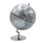 hackgear интерьер глобус под старину карта мира география произведение искусства английский язык надпись пространство постановка реквизит ( серебряный )