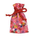  обычный. магазин амулет пакет мешочек Power Stone держать соль Sakura симпатичный .. большой фирма [ красный / персик ] ( персик )