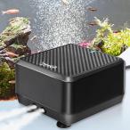 hygger аквариум компрессор мощный 10L/min 2. кислород насос аэрация 4mm камера соответствует вода глубокий 140cm и меньше воздушный количество настройка возможность морская вода *