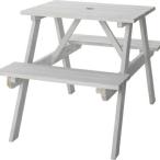 AZUMAYA( восток .) стол &amp; bench W75 белый lODS-91WH