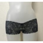 ヒップハングレースショーツブラック