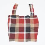  Blue Label k rest Bridge эко-сумка USED очень красивый товар проверка BLUE LABEL CRESTBRIDGE красный KR X4281