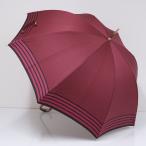 傘 GHERARDINI ゲラルディーニ USED品 モノグラム パープル ロゴ グラス骨 軽量 60cm A2358