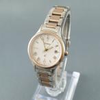 ショッピングused CITIZEN xC USED美品 ヒカリコレクション 腕時計 ES9496-64W H060-005VS02 エコドライブ 電波 シチズン クロスシー 完動品 X7432