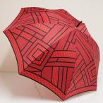 耐風傘 GHERARDINI ゲラルディーニ USED美品 レッド  日本製 木製手元 グラス骨 軽量 ジャンプ 60cm S3300