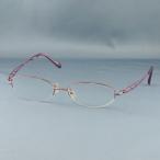  очки Branche Blanc sheUSED товар BRS-204 лиловый фиолетовый женский titanium I одежда сделано в Японии б/у очки X8672