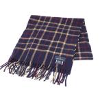 BROOKS BROTHERS Brooks Brothers muffler палантин USED прекрасный товар в клетку бренд Ram шерсть 100% унисекс X8628