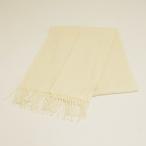 Vita Natur vi ta*na палец на ноге ru muffler USED прекрасный товар простой одноцветный белый шерсть кашемир . защищающий от холода X9004