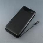 Anker якорь Power Bank мобильный аккумулятор USED товар Built-In USB-C кабель зарядка проверка settled стандартный товар A1383 черный б/у исправно работающий товар X1087