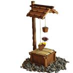 アンティーク　レトロ　ジオラマ  木製 