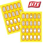 ( кошка pohs возможно )LITE соревнования наклейка G-13(100)