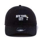 ニューエラ NEW ERA 13073348 9TWENTY Peanuts NEW YORK CITY ジョー・クール 王冠 ブラック 帽子 CAP キャップ