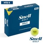 ゴルフボール スネルゴルフ SNELL GOLF MTB-X イエロー 5ダース 60球