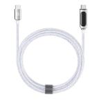 USB кабель модель C подсветка кабель внезапный скорость зарядка высокая скорость данные пересылка соответствует Pixel Cable пиксел кабель зарядка кабель iPhone зарядка (USB Type-C to USB Type-C)