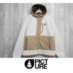 [ новый товар :SALE]24 PICTURE PEMBERTON ZIP FLEECE - Tofu-Tanin - M размер боа жакет Parker стандартный товар 