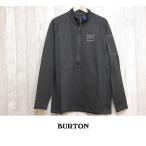 [ новый товар ]26 BURTON [ak] HELIUM GRID FLEECE HALF-ZIP - L размер - True Black стандартный товар сноуборд Second re year внутренний 