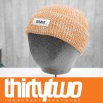 22 ThirtyTwo PATCH BEANIE - ORANGE - внутренний стандартный товар сноуборд Beanie вязаная шапка 