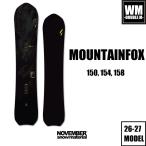 26-27 NOVEMBER MOUNTAINFOX �������K�i �m�x���o�[ �X�m�[�{�[�h - �����\�񊄈� -