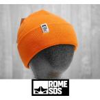 23 ROME LOGO BEANIE - ORANGE - внутренний стандартный товар сноуборд Beanie вязаная шапка 