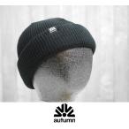 24 AUTUMN DOUBLE ROLL - BLACK - внутренний стандартный товар сноуборд Beanie вязаная шапка 