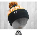 24 AUTUMN BURNOUT POM - BLACK - внутренний стандартный товар сноуборд Beanie вязаная шапка 