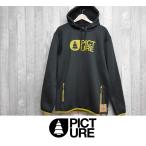 25 PICTURE 撥水 パーカー PARK TECH HOODIE - Black スノーボード 国内正規品