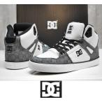 DC SHOES スニーカー ハイカット メンズ PURE HIGH-TOP SE SN - WHITE/GREY(WGY) 国内正規品