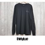 26 ThirtyTwo футболка с длинным рукавом DOUBLE L/S TEE - BLACK/CHARCOAL - внутренний стандартный товар сноуборд 