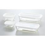 ハリオ 耐熱ガラス製保存容器4点セ�