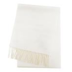 JOHNSTONS ジョンストンズ 2023AW カシミヤ マフラー White ホワイト WA000016 SA0000