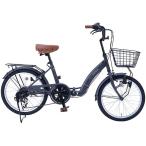 My Pallas マイパラス MF-203-NV オールインワン 20インチ 6段変速 折畳自転車 マットネイビー