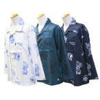 全3色【BLUCO/ブルコ】2025SS「Poolside L/S Shirts”TATTOO”/プールサイドロングスリーブシャツ”タトゥー”」(153-11-003)(UNCROWD/アメカジ/ウルフパック)