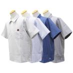 全4色【BLUCO/ブルコ】2025SS「Pullover S/S Stripe Work Shirts/プルオーバーショートスリーブストライプワークシャツ」(153-21-101)(UNCROWD/アンクラウド)