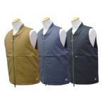 ショッピングハーレー 全3色【BLUCO/ブルコ】2025AW「Rib Collar Duck Vest/リブカラーダックベスト」(155-35-013)(アンクラウド/アメカジ/ハーレー/バイカー/ウルフパック)