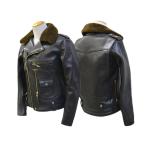 【BOOTES/ボーテス】「D-Pocket Double Riders Jacket”Aurochs”/Dポケットダブルライダースジャケット”オーロックス”」(BTS-AUROCHS-B)