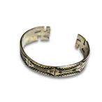 [CHOOKE/ воздушная заслонка ][Swastika Sheet Stamp Bangle/swas TIKKA сиденье штамп браслет ](B-11)( Old монета /neitib аксессуары / Wolf упаковка )