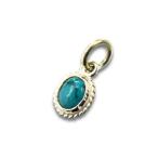 【FIRST ARROW's/ファーストアローズ】「Small Turquoise Head/スモールターコイズヘッド」(P-297)(ネイティブ/アクセサリー/プレゼント/ウルフパック)