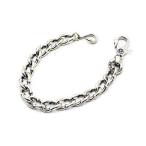 [HWZN BROSS/ - uzen Bros ][Thunder Hook Twissted Wallet Chain/ Thunder крюк tsui ste do цепочка для бумажника ](Silver925×Silver925)( American Casual )