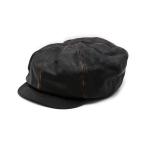 ショッピングCROW 【OLD CROW/オールドクロウ】2025AW「101 MOTORCYCLE Casquette”Vintage Finish”/101モーターサイクルキャスケット”ヴィンテージフィニッシュ”」(OC53G02VF)