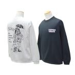 ショッピングチョッパー 全2色【RED TAiL/レッドテイル】2025AW「MOM! L/S Tee/マム!ロングスリーブTee」(RKK-531)(バイスクロージング/バイカー/ハーレー/チョッパー/ウルフパック)