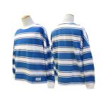【Sugar＆Co./シュガーアンドコー】2025SS「Stacy Stripe Jersey/ステイシーストライプジャージー」(SGR-BTS02)(インディゴ/アメカジ/ハーレー/ウルフパック)