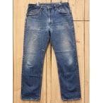 激ヒゲ LEE200 古着 70S リー200 ストレート ビンテージ W35×L31 MADE IN USA TALONジッパー 米国製