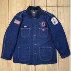  прекрасный товар большой размер DICKIES Dickies б/у одежда FIREMAN/fai Ya-Man комбинезон жакет подкладка покрывало XL пожаротушение .