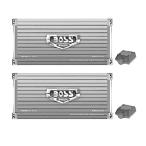 Boss Armor 2000Wmo knob lock A/B усилитель Car Audio усилитель + основа дистанционный (2 упаковка )