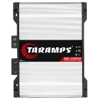 Taramps HD 3000 1 Channel 3000 Watts RMS 1 Ohm Full Range Amplifier Car Audio Bass Boost, Monoblock, Subwoofer, LED Monitor Indicator Class D, Power A